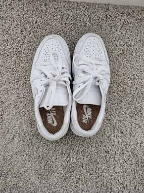 Nike Air White Leather Sneakers